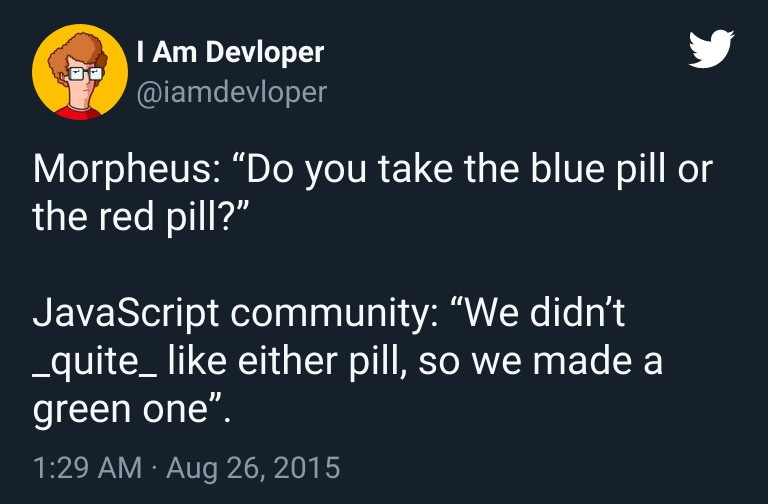 Green pills look gross